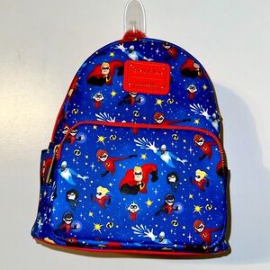 Disney Parks  Loungefly Incredibles backpack NWT